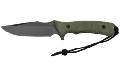 ANV Knives M311 SPELTER DLC Elmax, Olive Micarta Handle, Black Kydex Sheath, Cuchillo De Supervivencia