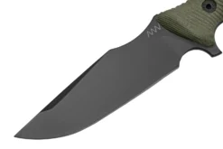 ANV Knives M311 SPELTER DLC Elmax, Olive Micarta Handle, Black Kydex Sheath, Cuchillo De Supervivencia -Cuchillería Aventura ANVM311 002 03 anv scaled