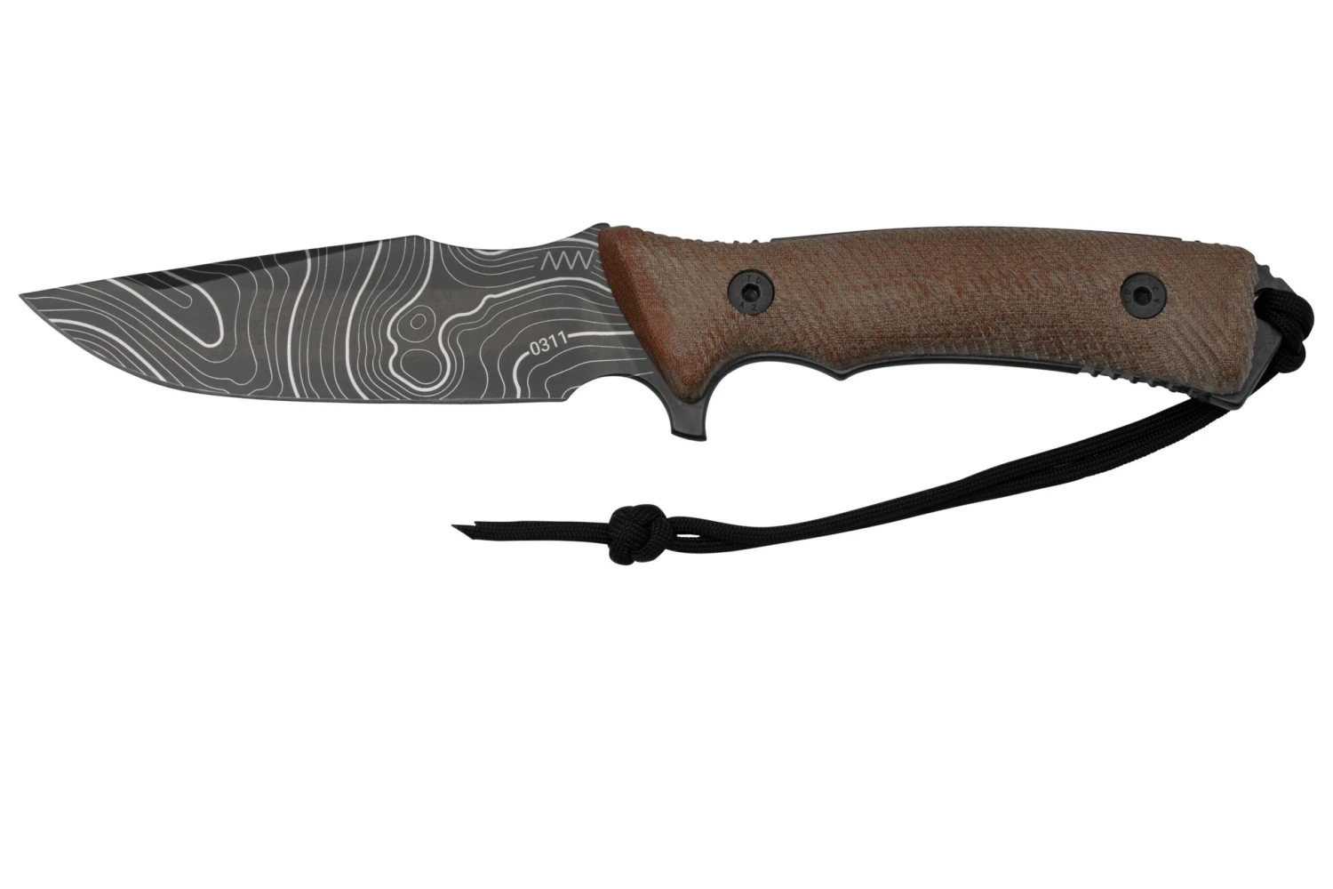 ANV Knives M311 SPELTER DLC Topo Elmax, Coyote Micarta Handle, Black Kydex Sheath, Cuchillo De Supervivencia 1 ANV Knives M311 SPELTER DLC Topo Elmax, Coyote Micarta Handle, Black Kydex Sheath, Cuchillo De Supervivencia