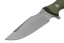 ANV Knives M311 SPELTER Stonewashed Sleipner, Olive Handle, Black Kydex Sheath, Cuchillo De Supervivencia -Cuchillería Aventura ANVM311 034 03 anv scaled