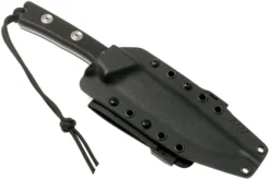 ANV P300 N690, Black G10 P300-014, Black Kydex Sheath, Cuchillo De Supervivencia -Cuchillería Aventura ANVP300 014 06 anv knives scaled