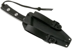 ANV P300 N690, Black G10 P300-014, Black Kydex Sheath, Cuchillo De Supervivencia -Cuchillería Aventura ANVP300 014 07 anv knives scaled