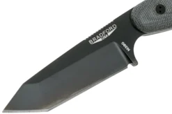 Bradford Guardian 3.5T Tanto, 3D Black Micarta Guardian 3.5T M390, Black DLC 3.5T-101B -Cuchillería Aventura BDK 35T 101B 03 bradford knives scaled