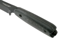 Bradford Guardian 3.5T Tanto, 3D Black Micarta Guardian 3.5T M390, Black DLC 3.5T-101B -Cuchillería Aventura BDK 35T 101B 05 bradford knives scaled