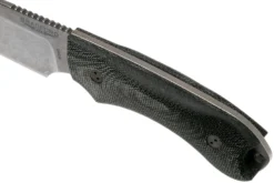 Bradford Guardian 4FE, 3D Black Micarta Guardian 4 M390, Sabre Stonewashed False Edge 4FE-101 -Cuchillería Aventura BDK 4FE 101 05 bradford knives scaled