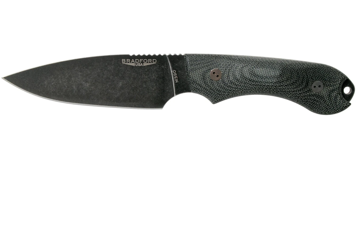 Bradford Guardian 4, 3D Black Micarta Guardian 4 M390, Full Flat Nimbus 4FH-101N 1 Bradford Guardian 4, 3D Black Micarta Guardian 4 M390, Full Flat Nimbus 4FH-101N