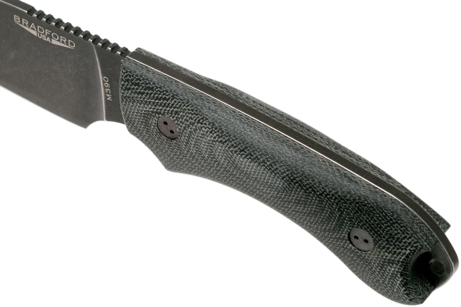 Bradford Guardian 4, 3D Black Micarta Guardian 4 M390, Full Flat Nimbus 4FH-101N 5 Bradford Guardian 4, 3D Black Micarta Guardian 4 M390, Full Flat Nimbus 4FH-101N - Imagen 5