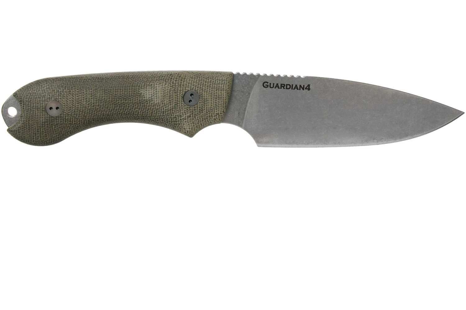 Bradford Guardian 4, 3D OD Green Micarta Guardian 4 CPM 3V, Full Flat Stonewashed 4FH-102-3V 2 Bradford Guardian 4, 3D OD Green Micarta Guardian 4 CPM 3V, Full Flat Stonewashed 4FH-102-3V - Imagen 2
