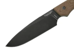 Bradford Knives Guardian 5, 5S-104N-3V, 3D Natural Micarta, CPM-3V, Sabre Grind, Nimbus Blackwashed Finish, Cuchillo Fijo -Cuchillería Aventura BDK 5S 104N 3V 03 bradford scaled