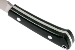 Bark River Woodland Special Black Canvas Micarta, EDC-fixed 12 Bark River Woodland Special Black Canvas Micarta, EDC-fixed -Cuchillería Aventura BRK01 132BRKC 04 bark river scaled