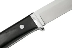 Bark River Classic Drop Point Hunter CPM S45VN Black Canvas Micarta, Cuchillo Fijo -Cuchillería Aventura BRK02 176BCM 05 barkriver scaled