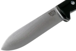 Bark River Kephart 5” CPM 3V, Black Canvas Micarta Cuchillo Bushcraft -Cuchillería Aventura BRK03 122BKC 03 bark river knives scaled