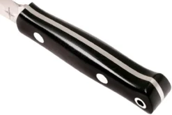 Bark River Mini Bushcrafter CPM 3V, Black Canvas Micarta -Cuchillería Aventura BRK06 022BRKC 04 bark river brk06 022brkc 04