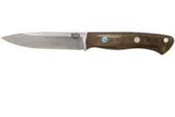 Bark River Aurora 3V, Green Canvas Micarta Cuchillo Bushcraft