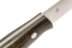 Bark River Aurora 3V, Green Canvas Micarta Cuchillo Bushcraft -Cuchillería Aventura BRK06 122 3VGRC 05 bark river brk06 122 3vgrc 05