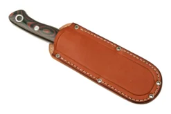 Bark River Aurora Scandi CPM 3V Red & Black Linen Micarta, Red Liner, Cuchillo Fijo -Cuchillería Aventura BRK06 126RBM RL 06 barkriver scaled