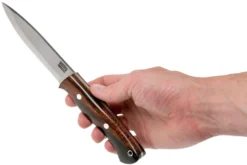 Bark River Aurora Scandi CPM Cru-Wear, Desert Ironwood, Cuchillo Bushcraft -Cuchillería Aventura BRK06 164DIW 06 bark river knives scaled