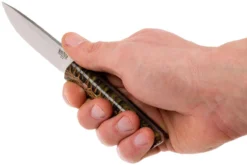 Bark River Bravo EDC A2 Rampless, Green Pinecone, Black Sheath -Cuchillería Aventura BRK07 007GPC3 06 bark river brk07 007gpc3 06