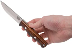 Bark River Gunny Scandi CPM 3V, Desert Ironwood, Funda Marrón -Cuchillería Aventura BRK07 024DIW 06 bark river brk07 024diw 06