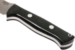 Bark River Bravo 1.5 A2, Black Canvas Micarta, Funda Marrón 11 Bark River Bravo 1.5 A2, Black Canvas Micarta, Funda Marrón -Cuchillería Aventura BRK07 113BRKC 04 bark river brk07 113brkc 04