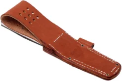 Bark River Bravo 1.2 CPM 3V, Black Canvas Micarta, Funda Marrón -Cuchillería Aventura BRK07 123BRKC 09 bark river bravo brk07 123brkc 09