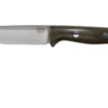 Bark River Bravo 1 LT CPM 3V Rampless, Green Canvas Micarta Cuchillo De Exterior