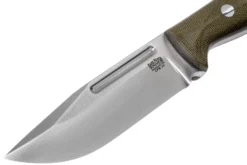 Bark River Bravo Squad Leader CPM 3V, Green Canvas Micarta -Cuchillería Aventura BRK07 222GCM 03 bark river knives scaled
