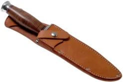 Bark River Teddy 2 A2 Stacked Leather Cuchillo De Exterior 12 Bark River Teddy 2 A2 Stacked Leather Cuchillo De Exterior -Cuchillería Aventura BRK08 214SL 06 bark river knives scaled