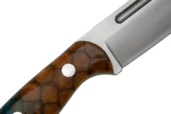 Bark River Cub CPM 3V Amber Sea Dragon Scale, Cuchillo De Bushcraft -Cuchillería Aventura BRK08 221ASDS 05 barkriver scaled