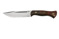 Bark River Cub CPM 3V Hellfire Maple Burl Mosaic Pins, Cuchillo De Bushcraft