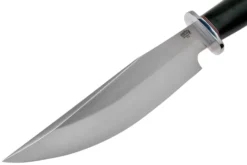 Bark River Highwayman III A2 Black Canvas Micarta Bowie Cuchillo -Cuchillería Aventura BRK08 313BCM 03 bark river knives scaled