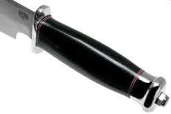 Bark River Highwayman III A2 Black Canvas Micarta Bowie Cuchillo -Cuchillería Aventura BRK08 313BCM 05 bark river knives scaled