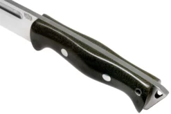 Bark River Bravo Tope Recon CPM 3V Green Canvas Micarta Rampless Cuchillo De Supervivencia -Cuchillería Aventura BRK10 221GCMR 05 bark river knives scaled