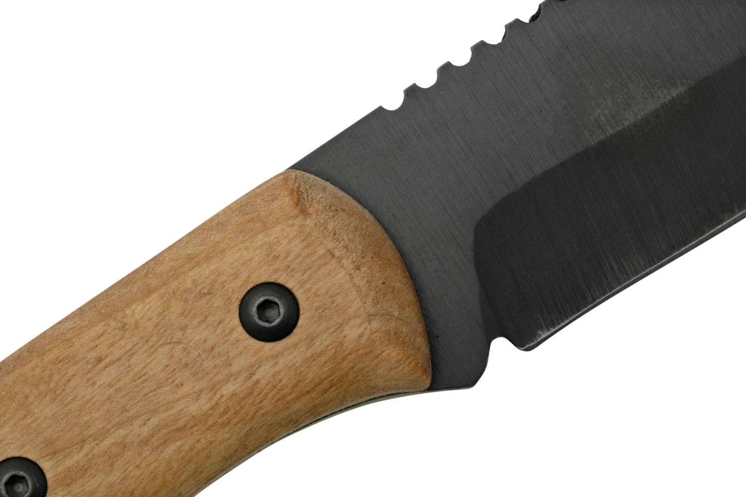 BeaverCraft BSH4 Carbon Steel Bushcraft Knife, Walnut Handle With Leather Sheath 5 BeaverCraft BSH4 Carbon Steel Bushcraft Knife, Walnut Handle With Leather Sheath - Imagen 5