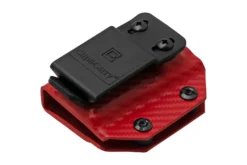 Clip And Carry Kydex Sheath Gerber Truss, Carbon Fiber Red GTRUSS-CF-RED Funda De Cinturón -Cuchillería Aventura CAGTRUSS CF RED 03 clipandcarry scaled