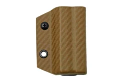 Clip And Carry Kydex Sheath Leatherman Wingman, Sidekick, Rebar, Rev, Carbon Fiber Brown LWING-CF-BRN Funda De Cinturón