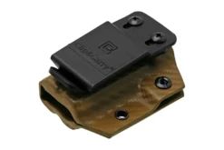 Clip And Carry Kydex Sheath Leatherman Wingman, Sidekick, Rebar, Rev, Carbon Fiber Brown LWING-CF-BRN Funda De Cinturón -Cuchillería Aventura CALWING CF BRN 03 clipandcarry scaled