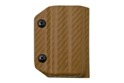 Clip And Carry Kydex Sheath SOG Powerlock, Carbon Fiber Brown SPWRLK-CF-BRN Funda De Cinturón