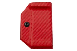 Clip And Carry Kydex Sheath Victorinox Spirit, Carbon Fiber Red VSPIRIT-CF-RED Funda De Cinturón