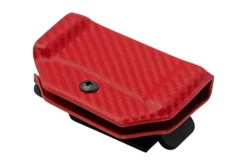 Clip And Carry Kydex Sheath Victorinox Spirit, Carbon Fiber Red VSPIRIT-CF-RED Funda De Cinturón -Cuchillería Aventura CAVSPIRIT CF RED 03 clipandcarry scaled