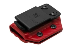 Clip And Carry Kydex Sheath Victorinox SwissTool, Carbon Fiber Red VSTOOL-CF-RED Funda De Cinturón -Cuchillería Aventura CAVSTOOL CF RED 03 clipandcarry scaled