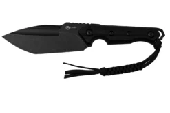 Civivi Maxwell C21040-1 Black G10, Blackwashed, Black Kydex Sheath Cuchillo Fijo, Diseño De Torbe Knives
