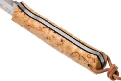 Casström Woodsman Knife Curly Birch, K720 Scandi Grind 10824 Con Firesteel -Cuchillería Aventura CM10824 04 casstrom cm10824 04