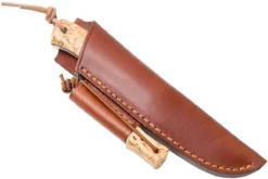 Casström Woodsman Knife Curly Birch, K720 Scandi Grind 10824 Con Firesteel -Cuchillería Aventura CM10824 07 casstrom cm10824 07