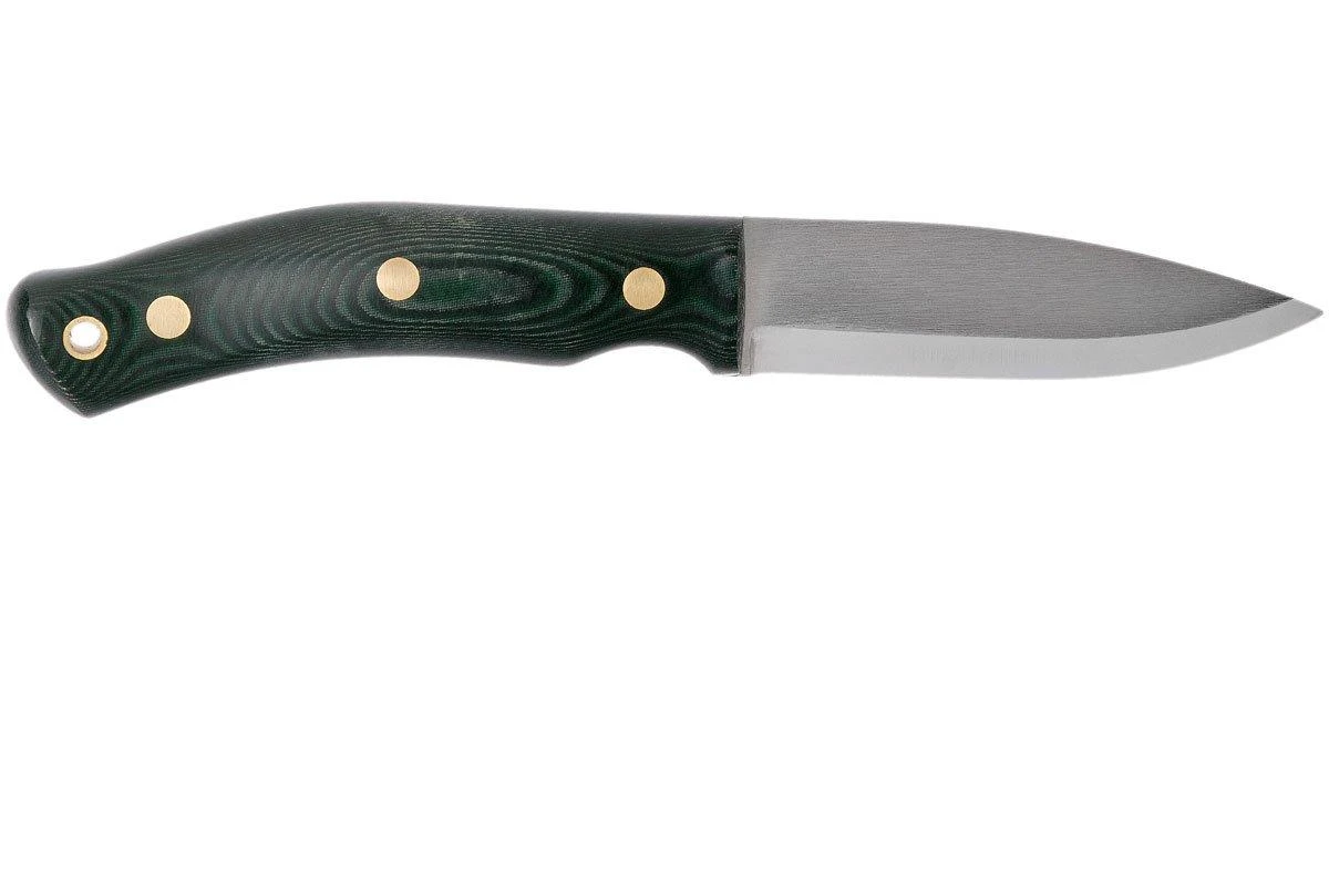 Casström No. 10 Swedish Forest Knife Green Micarta, 14C28N Scandi Grind 13107 2 Casström No. 10 Swedish Forest Knife Green Micarta, 14C28N Scandi Grind 13107 - Imagen 2