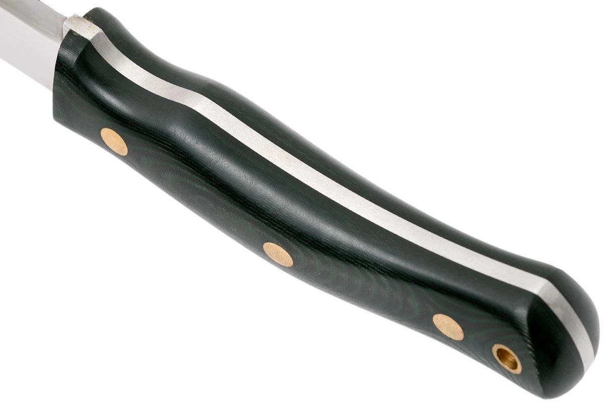 Casström No. 10 Swedish Forest Knife Green Micarta, 14C28N Scandi Grind 13107 4 Casström No. 10 Swedish Forest Knife Green Micarta, 14C28N Scandi Grind 13107 - Imagen 4