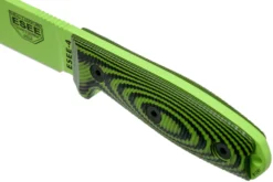 ESEE Model 4 Venom Green Blade 3D Neon Green-Black G10 Cuchillo De Supervivencia 4PVG-007 Funda Negra + Clip Para Cinturón -Cuchillería Aventura EE 4PVG 007 05 esee knives scaled