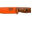 ESEE Model 5 Orange Blade 3D Orange-Black G10 Cuchillo De Supervivencia 5POR-006 Funda De Kydex + Clip Plate