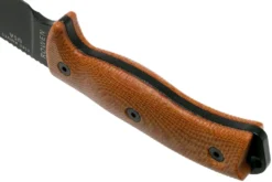 ESEE Model 6 Black Blade 3D Natural Canvas Micarta Cuchillo De Supervivencia 6PB-011 Funda Negra + Clip Plate -Cuchillería Aventura EE 6PB 011 04 esee knives scaled