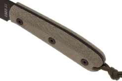 ESEE Model 3HM Cuchillo Bushcraft Modified Handle, Funda De Cuero -Cuchillería Aventura EE ESEE 3HM 05 esee knives ee esee 3hm 05